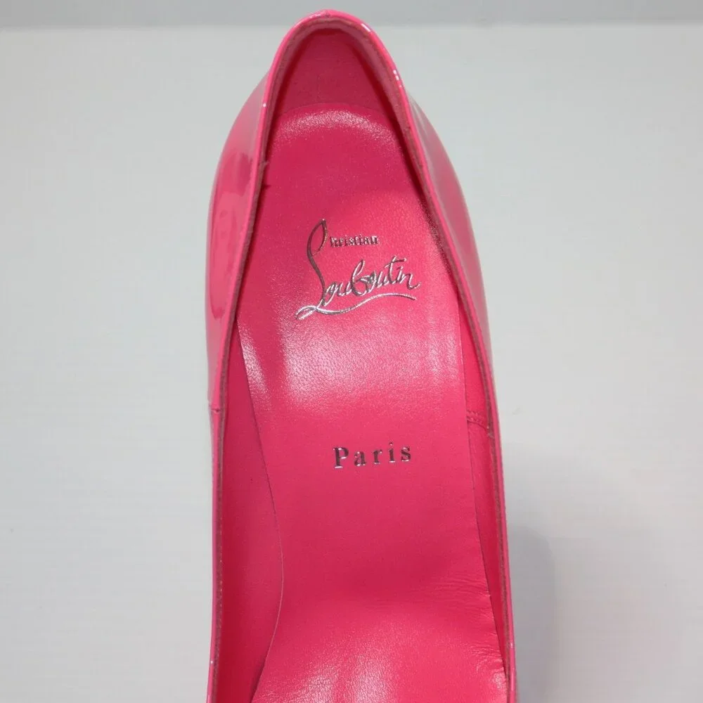 Christian Louboutin So Kate Pointed Toe Pump Hot Pink Shoes in EU 41 / US 11 NEW - Picture 5 of 6